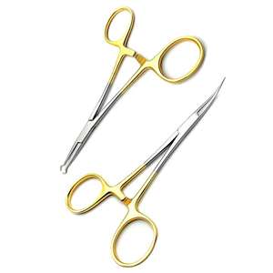 Juego de Pinzas para Vasectomía sin Bisturí, 14 cm, Acero Inoxidable Alemán, Instrumentos Quirúrgicos Manuales, Pinzas de Anillo Fino NSV Surgiright CE - Product Image 6