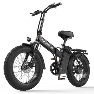 Vélo électrique de ville 20 pouces à pneus larges, suspension intégrale, qualité industrielle, OEM personnalisé, vélo tout-terrain à vendre - Product Image 3