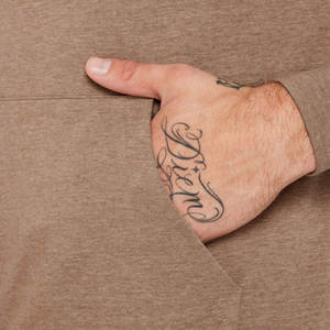 Conjunto Deportivo de Dos Piezas para Hombre, Corte Regular, Talla Grande, con Capucha, Informal, para Entrenamiento al Aire Libre, 100% Algodón - Product Image 5