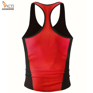 Camiseta sin mangas de alta calidad Low Moq para hombre, ropa deportiva ajustada, camiseta sin mangas para gimnasio para hombre, camisetas sin mangas para gimnasio - Product Image 3