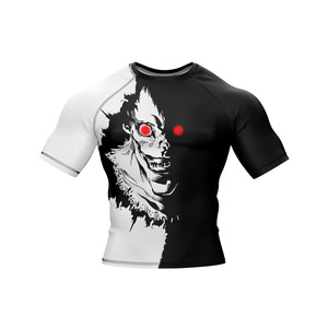 Fabricant pakistanais, dernière conception de rashguard en spandex et polyester, rashguard à manches courtes pour homme 2025 pour adulte - Product Image 4
