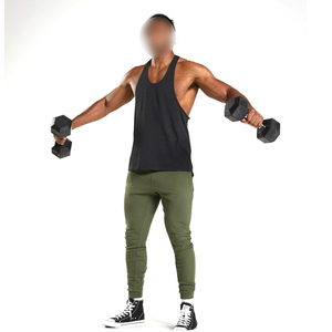 Ligero en un Color negro sólido Buena venta Hecho a mano Mejor tela suave Usos Gimnasio Entrenamiento Levantamiento de pesas Stringers - Product Image 5