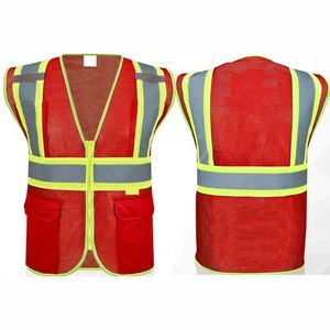 Chaleco de trabajo para hombre, duradero, a prueba de viento, 5 dimensiones, impermeable, con bolsillos, ropa exterior, chalecos de trabajo al por mayor - Product Image 4