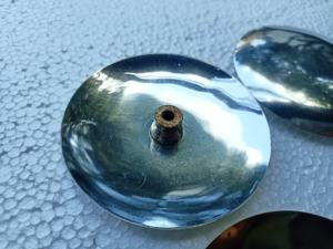 Conchos สกรูด้านหลังแบบกำหนดเองในขนาด3นิ้วทำในสีทองและสีเงินเหมาะสำหรับนักออกแบบเข็มขัด - Product Image 4