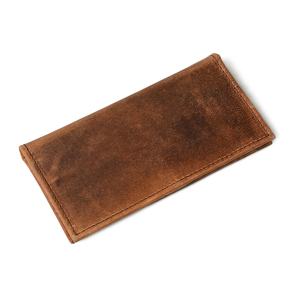Portefeuille long en cuir de vachette pleine fleur pour homme, blocage RFID, porte-cartes fin - Product Image 3
