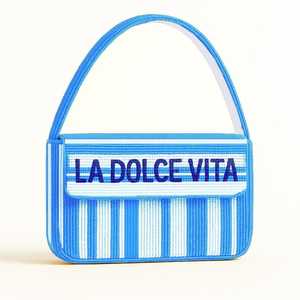 Bolso con cuentas multicolor con asa, bolso de mano, bolso de mano informal, artesanía india, hecho a mano, bolso Baguette, - Product Image 5