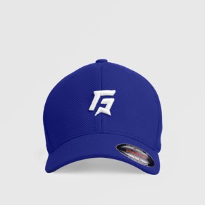 Casquette en tissu Pro Profile Common avec logo bleu - Product Image 1