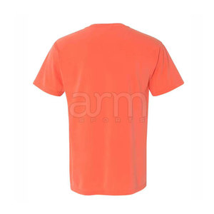 เสื้อยืดผู้ชายพิมพ์โลโก้ตามสั่งขายส่ง ผ้าฝ้าย 100% คอกลม ทรงหลวม บริการ OEM แบบกำหนดเอง เสื้อยืดสีพื้นเรียบง่ายสำหรับผู้ชาย - Product Image 6