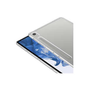 Étui clavier Samsung pour Galaxy Tab S9 FE - 11 pouces - Coque arrière super transparente en TPU/TPU/Métal/PU/PC - Product Image 3