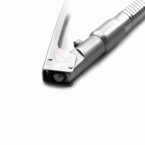 กระบอกฉีดยาทันตกรรมสแตนเลสแบบแมนนวลพร้อมปลายพลาสติกดูดสำหรับการผ่าตัด ใช้ซ้ำได้ คุณภาพเยอรมัน ดีไซน์ตรง - Product Image 6