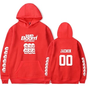 Vente en gros Logo personnalisé hommes mode noir à manches longues pull blanc coton sweat à capuche quantité imprimé OEM personnalisé - Product Image 1