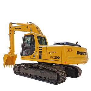 Excavadora usada de 20 toneladas de tamaño medio Komatsu original, precio más bajo del mercado, 200-7, buena relación calidad-precio - Product Image 1