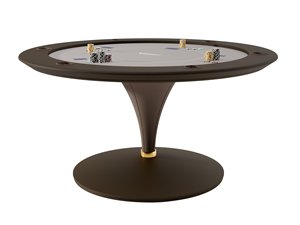 Table de poker pliable personnalisable de luxe moderne Table de poker ovale et carrée portable Table de jeu de casino de meilleure qualité - Product Image 3