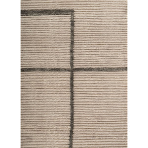 LCA-1531 Ivory <b>Box</b> Hand Knotted Wool Rug Geometric Pattern Living Carpet for Home Rectangle <b>Puzzle</b> Hallway Entryway Carpet Rug - Product Image 3