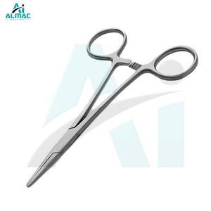 Almac คีมไล่ยุงชนิด Halsted ระดับพรีเมียมเครื่องมือสแตนเลสที่เชื่อถือได้ใช้ในการผ่าตัดทั่วไปและเฉพาะได้รับการรับรอง CE ISO - Product Image 1