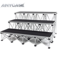Escenario de aluminio OEM de alta calidad para eventos portátil 12x12 Escenario móvil