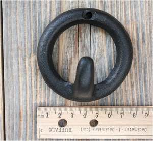 Crochet mural en fonte personnalisé en gros Décoration murale en métal pour cuisine salle de bain maison ou bureau Fabriqué en Inde - Product Image 6