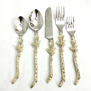 Ensemble de couverts en acier inoxydable, 70 pièces, avec poignée tournante, pour les cadeaux d'affaires, ensemble de couverts en acier miroir - Product Image 5