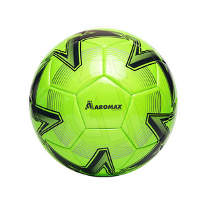 Fútbol de PVC de alta calidad para entrenamiento, tamaño oficial, máquina de logotipo personalizado, pelota de cuero de puntada para jugadores de fútbol - Product Image 1