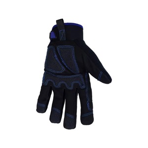 Gants anti-vibrations rouges en TPR pour hommes, gants de travail pour mécaniciens et pétroleurs, résistance aux coupures niveau ANSI A4 - Product Image 2