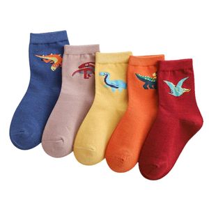 Transpirable antideslizante de alta calidad 100% algodón de punto tobillo Crew ropa informal para niños y niñas calcetines para niños - Product Image 2