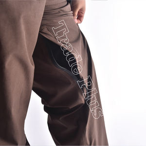 Fabricación al por mayor pantalones de nieve de esquí para mujer ligero suave Shell impermeable holgado cortavientos cremallera impresa Extra a prueba de viento - Product Image 5