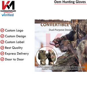 Guantes de caza OEM al por mayor listos para enviar colores personalizados y marca al por mayor guantes de caza OEM impermeable de grado profesional - Product Image 3