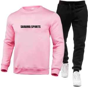 Sudadera de Forro Polar Grueso, Capa Cálida de Invierno, Unisex, Informal, Suave, Duradera y para Uso Diario, Chándal - Product Image 1