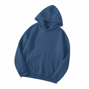 Sweat à capuche polaire imperméable personnalisé – Sweat-shirt unisexe à capuche uni avec broderie 3D pour impression et vente en gros - Product Image 1
