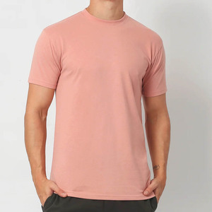 Camiseta de Algodón Orgánico Color Naranja Caramelo - Camisetas de Algodón Teñidas en la Prenda de Alta Calidad - Product Image 5