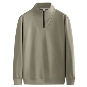 Sudaderas ligeras de algodón 100% para hombre, sudaderas con capucha cómodas y transpirables con patrón sólido, ropa de invierno a la venta - Product Image 1