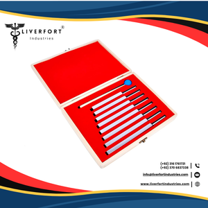 Diapason médical en aluminium, boîte à maillet pour thérapie sonore, instruments de musique, outils musicaux de guérison par vibration sonore, certifié CE, 8 pièces - Product Image 5