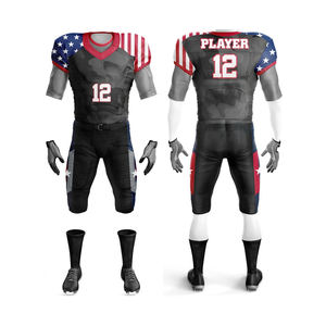 Camisetas de Fútbol Americano Personalizadas |   Camiseta de Fútbol Americano al por Mayor para Hombre, Uniforme de Fútbol Americano de Primera Calidad - Product Image 4