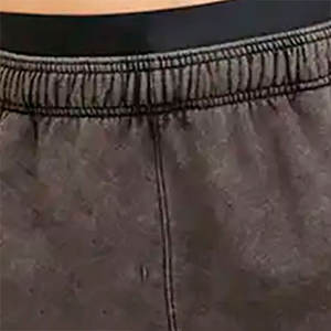 Pantalones cortos de lavado ácido de verano para hombres, último diseño, cintura con cordón pesado, servicio OEM, pantalones cortos transpirables para hombres - Product Image 5