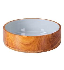 Tazón de Madera Natural en Oferta, Tazón Decorativo para Ensaladas, Diseño Personalizado, Tazón para Frutas, Vajilla Decorativa, Tazón para Sopa - Product Image 3