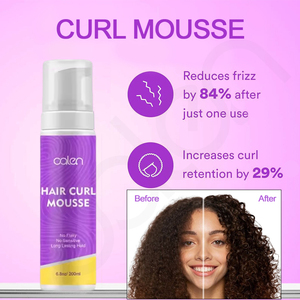 OALEN Private Label forte tenuta ricci Styling schiuma non facile trasformarsi in acqua <span class=keywords><strong>capelli</strong></span> arricciatura <span class=keywords><strong>Mousse</strong></span> - Product Image 4