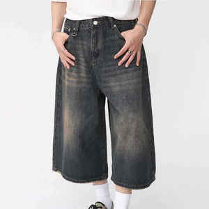 Summer Casual Corduroy <b>Denim</b> Men's <b>Shorts</b>-Eco-Friendly Breathable Streetwear - Product Image 5