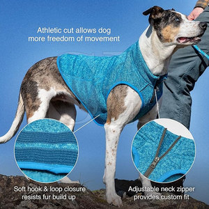 Chaquetas de lujo para perros OEM, superventas del fabricante, alta calidad, poliéster, nailon, tallas XS XL, sólido, portátil, temporada de invierno, oferta - Product Image 4