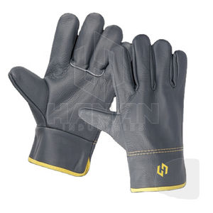 Gants de soudage à paume complète pour une protection ignifuge des mains pendant les opérations de soudage - Product Image 1