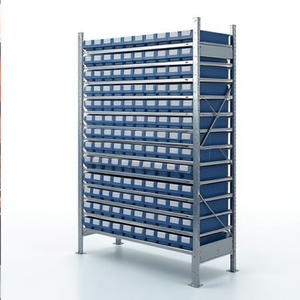 H2000xW1000xD400mm Basic Steel Shelving <b>Unit</b> with 14 <b>Shelves</b> 112 X 4 Size - Product Image 3