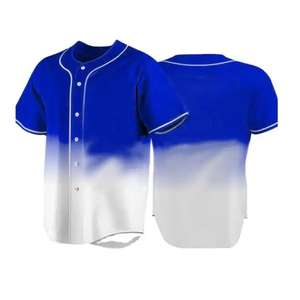 Maillot de baseball pour homme de haute qualité, léger et confortable, entièrement personnalisé, logo personnalisé, vêtements de sport unisexe pour adultes - Product Image 4