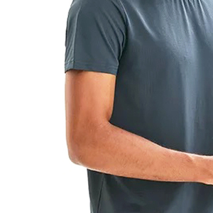 T-shirt en jersey léger à manches courtes pour homme, coupe ajustée, séchage rapide, logo personnalisé, lettres personnalisées, nouvelle mode, basique BD - Product Image 6