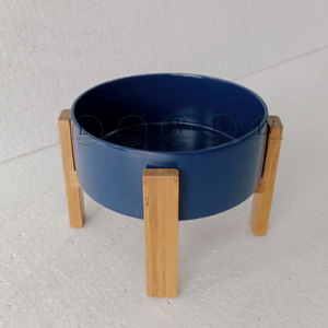 Wholesale Handmade Spun Bamboo Pet Feeding <b>Bowls</b> Vietnam Nice Price Customized Size Pets Toys Accessories 1L Volume <b>Dog</b> Food - Product Image 1