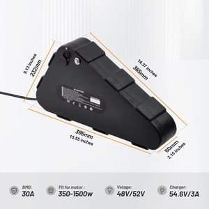 52V 25Ah 21700 Cell Electric Bike Frame Triangle Batterie mit wasserdichtem Gehäuse für Mountain Road EBike Motor Umrüstsatz - Product Image 5