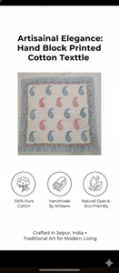 Pareo de Algodón con Estampado Paisley, Hecho a Mano en India, para Playa, Verano, Estilo Boho, Ropa de Resort, Conifer Handmades - Product Image 6