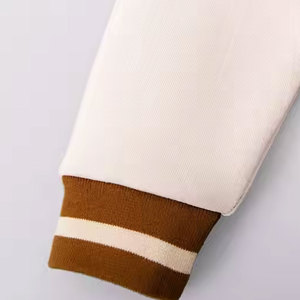 Chaqueta con letras con estilo de alta calidad para hombre, chaqueta de invierno con estampado de logotipo personalizado para uso informal - Product Image 5