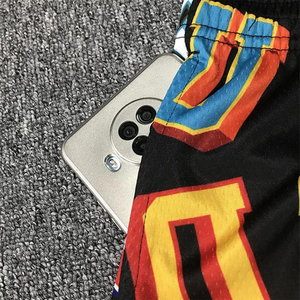 Pantalones cortos deportivos informales personalizados para hombre, pantalones cortos de malla para correr, pantalones cortos de baloncesto para hombre, pantalones cortos de malla sublimada personalizados al por mayor - Product Image 4