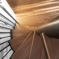 Rampe industrielle moderne pour usage extérieur, escaliers en colimaçon durables pour villa, usage industriel, installation en DIY