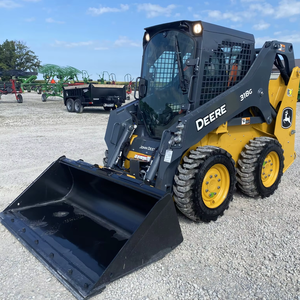 Vente chaude pour John pour 318G Skid Steer Loader avec Cummins Engine Moment de charge élevé pour l'utilisation dans la ferme et la construction - Product Image 1