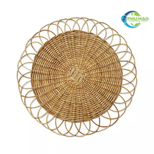 Hot Trend WOVEN RATTAN CHARGER PLATE <b>PLACEMATS</b> Handwoven Dining Accessory Vietnam Handmade Craft - Product Image 6